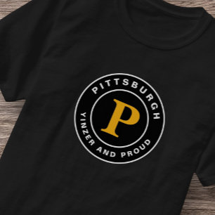 Yinzer Proud Pittsburgh 412 Zuhause Retro T - Shir T-Shirt