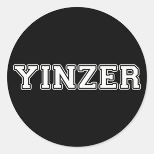 Yinzer Runder Aufkleber
