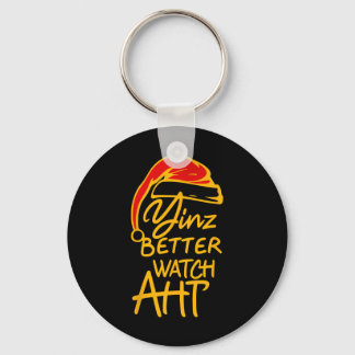 Yinzer Weihnachten Pittsburgh Santa Yinz besser au Schlüsselanhänger