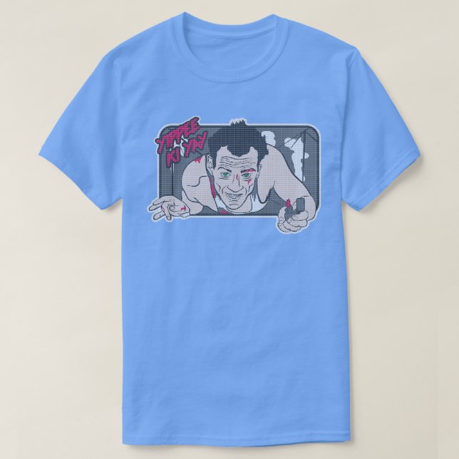 Yippee ki yay hässlich Weihnachtspulli T-Shirt (Design vorne)
