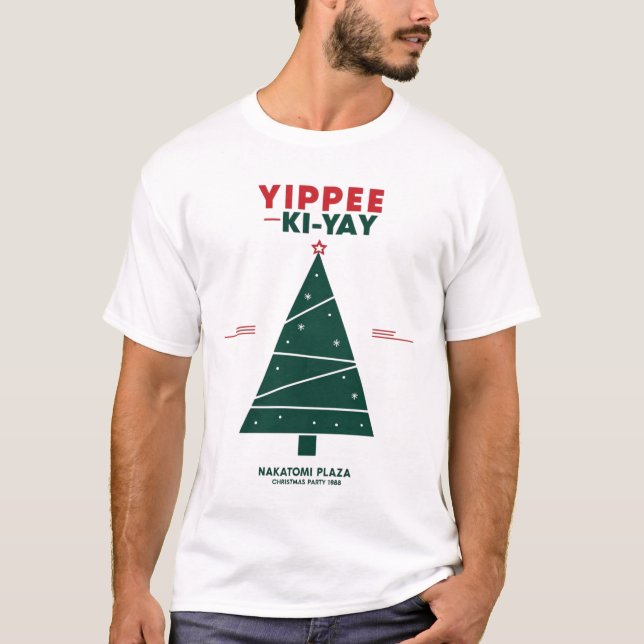 Yippee Ki Yay Nakatomi T-Shirt (Vorderseite)