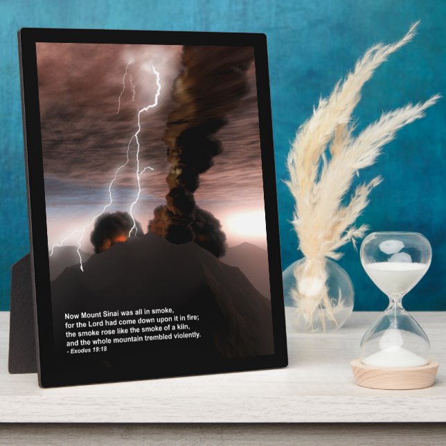 Yitro - Berg Sinai Fotoplatte (Seite)