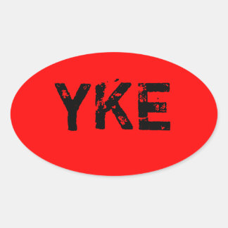 YKE - Aufkleber