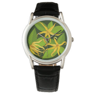 Ylang Ylang Exotic Scented Blume Armbanduhr