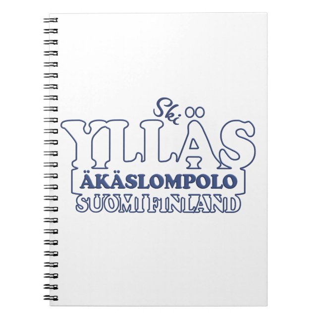 YLLÄS FINLAND Notebook Notizblock (Vorderseite)