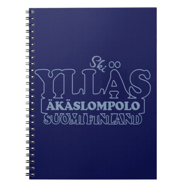 YLLÄS FINLAND Notebook Notizblock (Vorderseite)