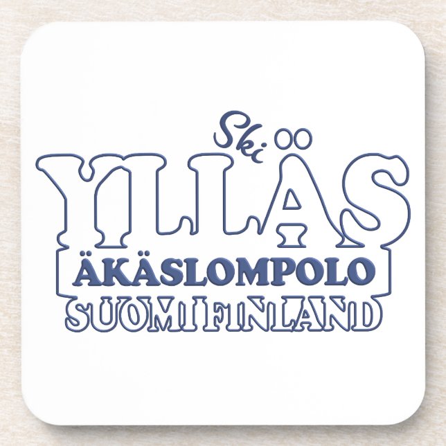 YLLÄS FINLAND Untersetzer (Vorderseite)