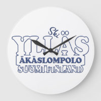 YLLÄS FINNLAND-Wanduhr