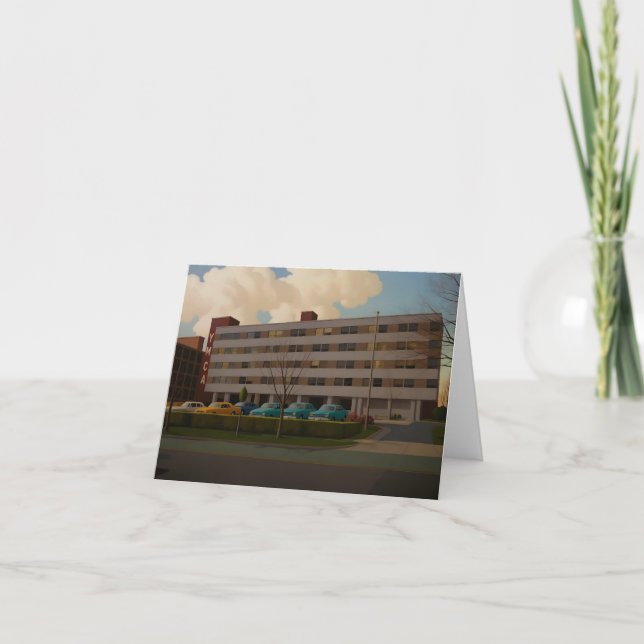 YMCA Hillsborough St. Raleigh NC Karte (Vorderseite)