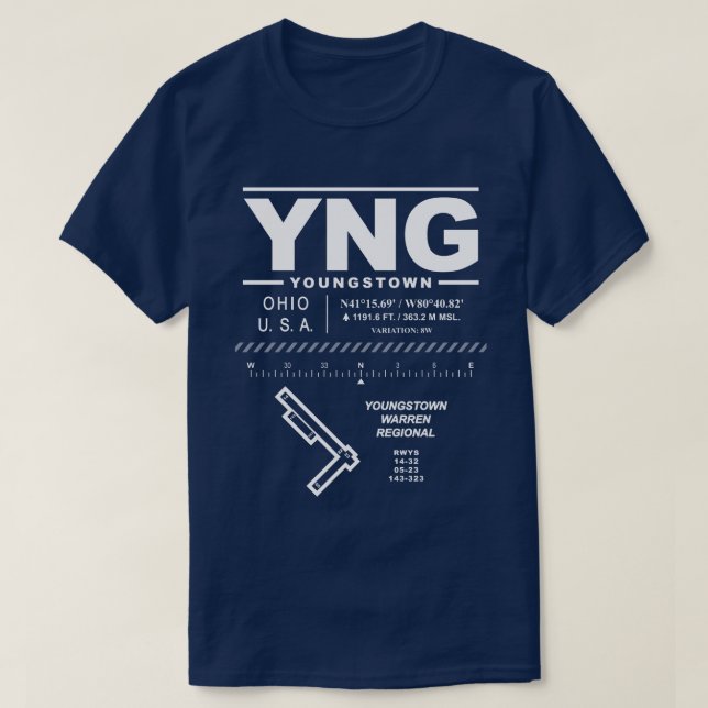 YNG-T - Shirt Youngstown Warren (Design vorne)