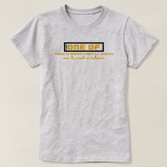 YNOTME ONE OF4 T-Shirt (Design vorne)