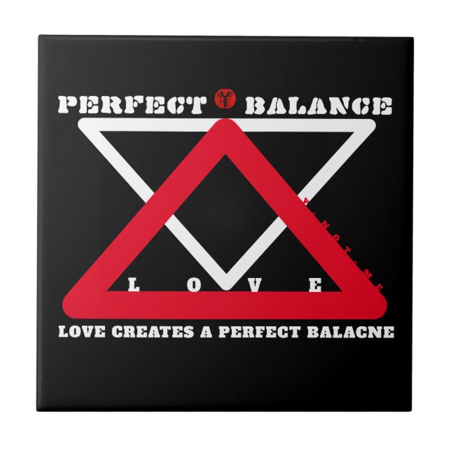 YNOTME PERFECT BALANCE 4b3 Ceramic Tile  Fliese (Vorderseite)