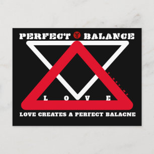 YNOTME PERFECT BALANCE 4b3  Postkarte