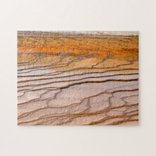 YNP Heiße Quellen Bakterielle Flächen Rätsel Puzzle