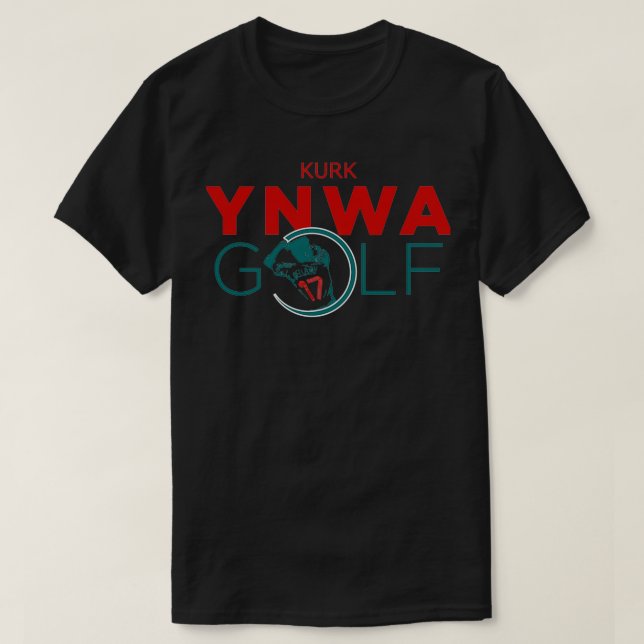 YNWA Golf Kurk T-Shirt (Design vorne)