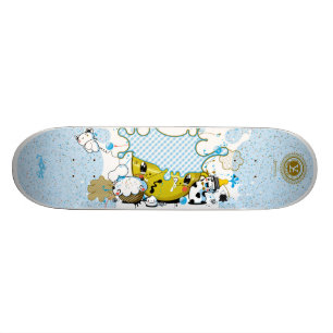 Yo Amo-La Leche "Merendando " Skateboard