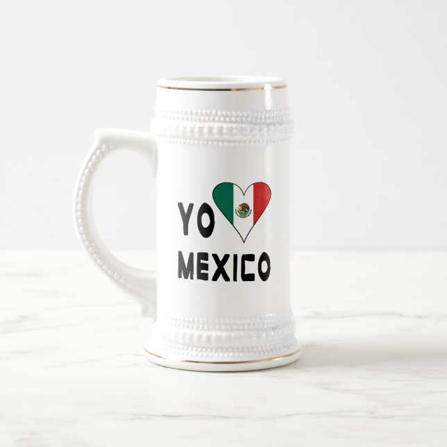 Yo Amo Mexico Bierglas (Links)