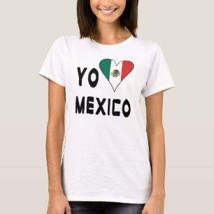Yo Amo Mexico Damen  T-Shirt