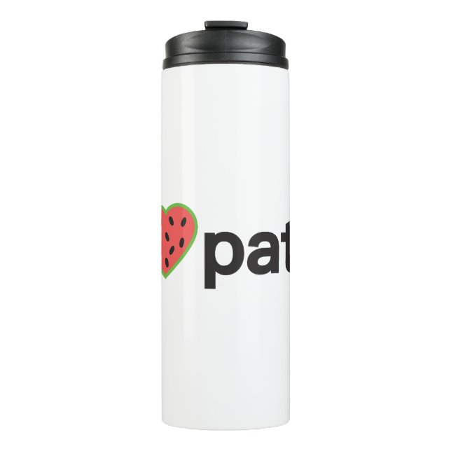 Yo Amo Patilla Thermal Tumbler Thermosbecher (Vorderseite)