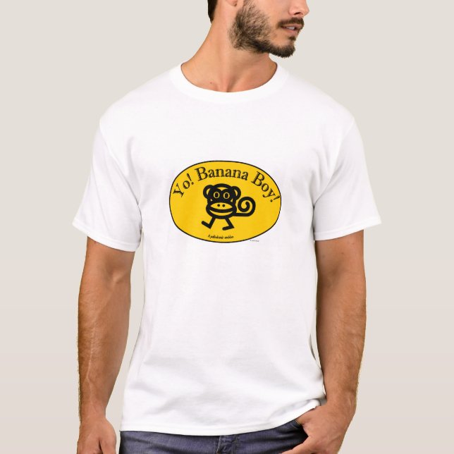 Yo Bananen-Junge T-Shirt (Vorderseite)