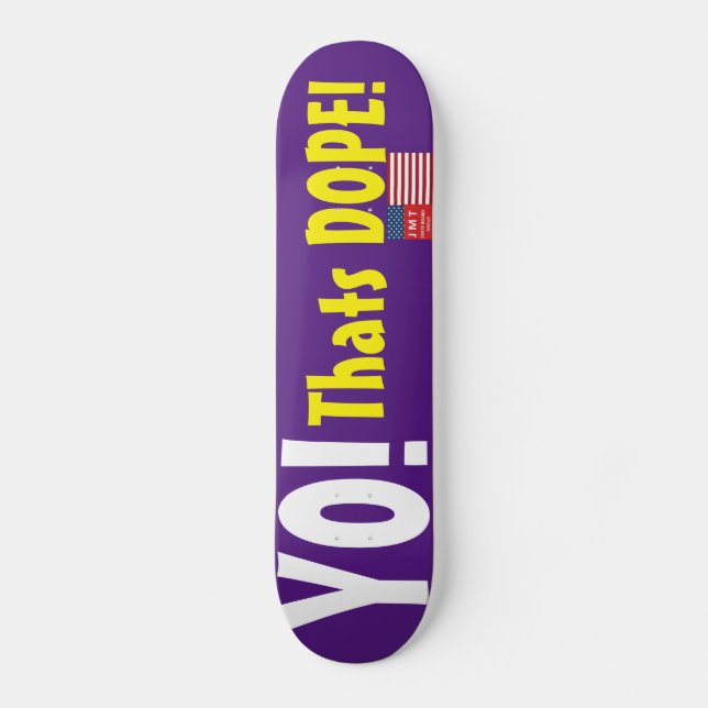 YO! DAS IST GEIL! Skateboard (Vorderseite)
