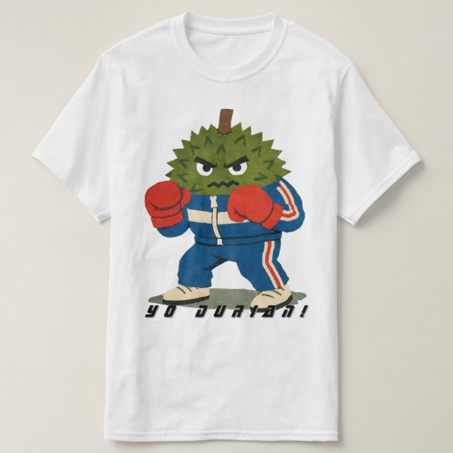 Yo Durian Frucht! T-Shirt (Design vorne)