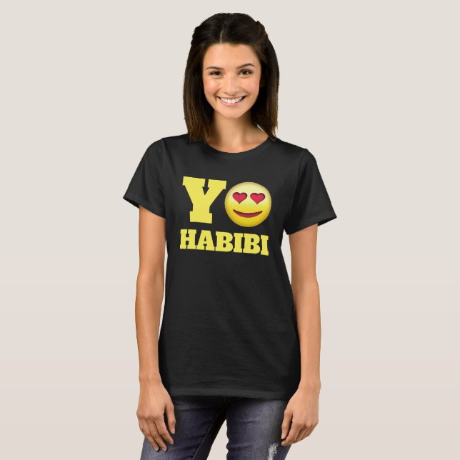 Yo Habibi Arabisch T-Shirt (Vorne ganz)