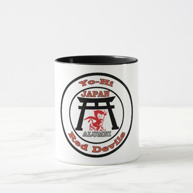 Yo-Hallo rote Teufel-Highschool Japan-Schüler Tasse (Zentrum)