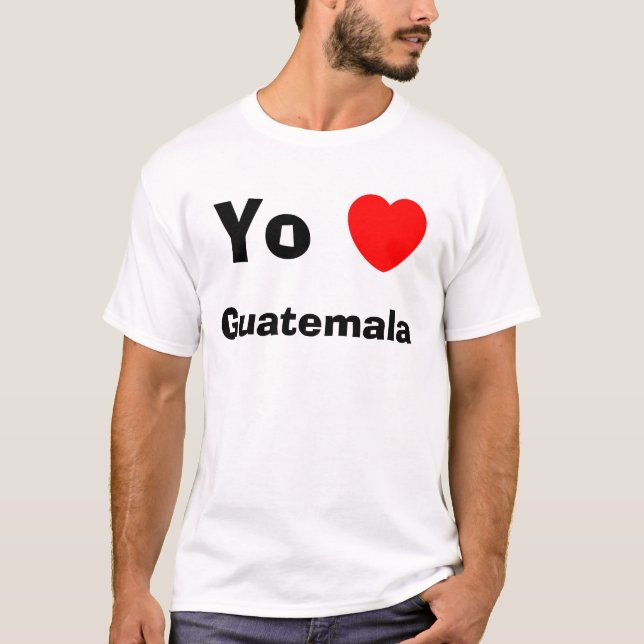 Yo Herz Guatemala T-Shirt (Vorderseite)