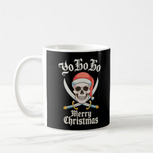 Yo Ho Ho Frohe Weihnachten Pirat Xmas Totenkopf Ur Kaffeetasse