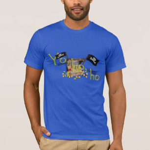 YO HO HO Pirate Schatztruhe T-Shirt