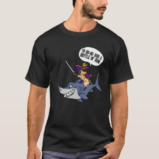 Yo Ho Ho und eine Flasche Rum Hai Katze Unicron Bu T-Shirt