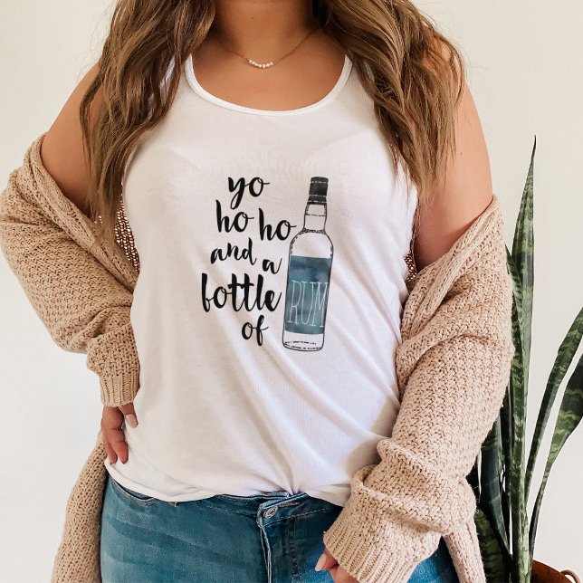 Yo Ho Ho und eine Flasche Rum Tank Top (Von Creator hochgeladen)