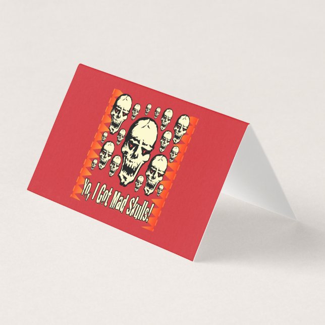 Yo I Got Mad Skulls Gfx BG-02 Zent Card (Vorderseite)