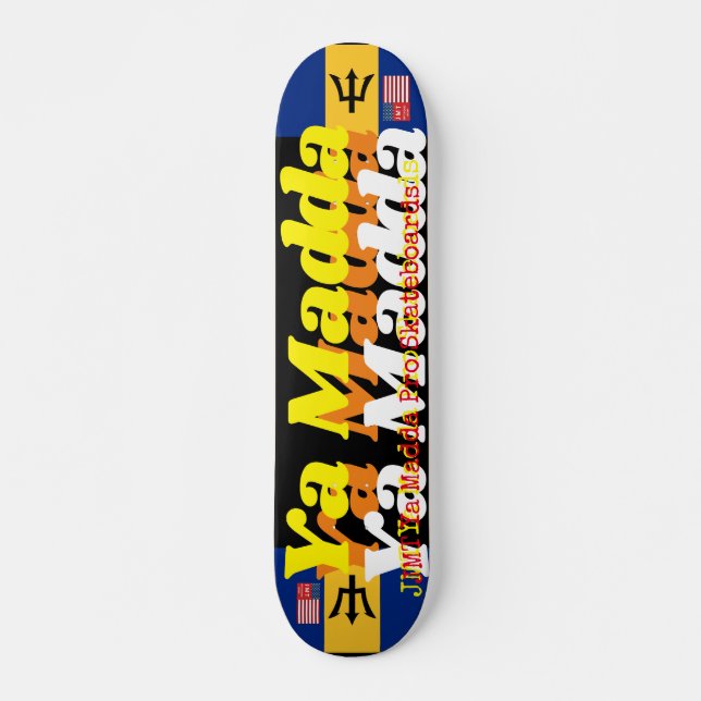 YO MADDA JMT BARB 7 3/4" Skateboarddecke Skateboard (Vorne)