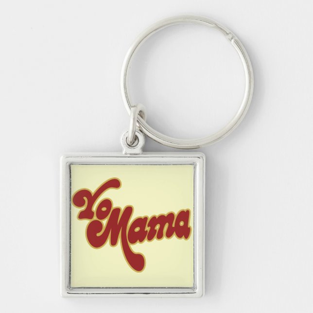Yo Mama Schlüsselanhänger (Vorne)