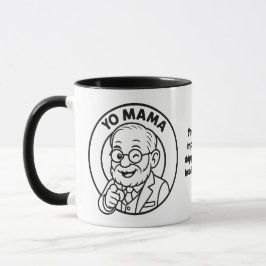 Yo Mama Therapie-Witz-Tasse – Ungeduldige Heilung Tasse