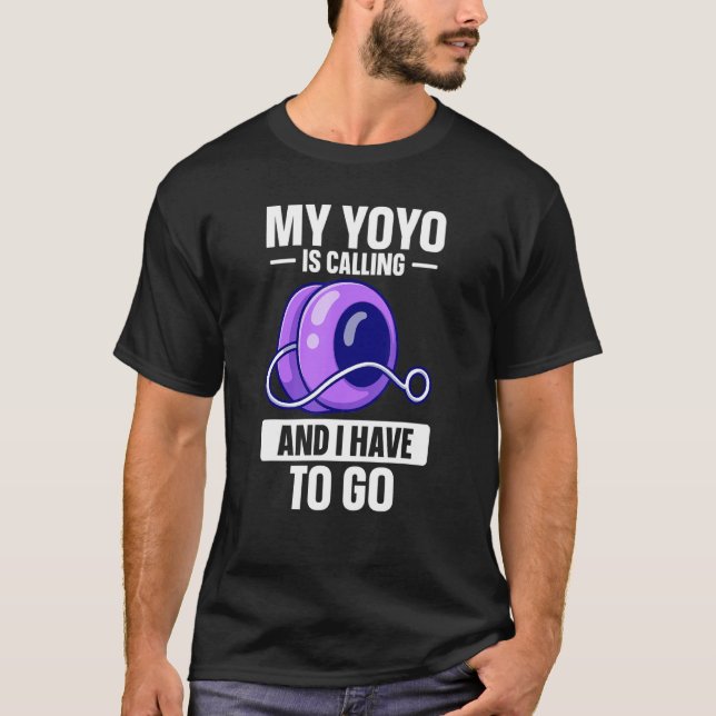 Yo, mein Yo-Yo ruft an T-Shirt (Vorderseite)