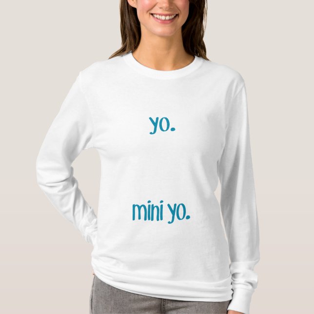 Yo & Mini Yo T-Shirt (Vorderseite)