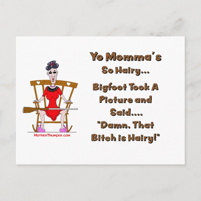 Yo Momma # 06 Postkarte (Vorderseite)