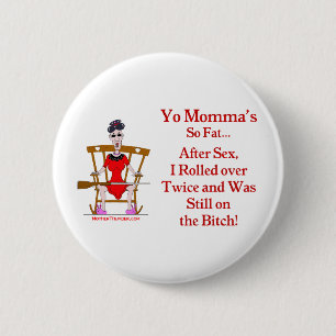 Yo Momma #07 Button