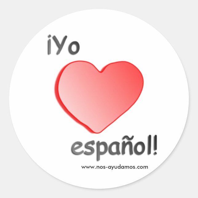 Yo quiero español Stickers (Vorderseite)