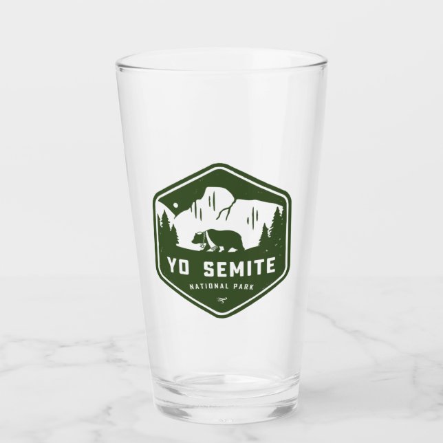 Yo Semite Beer Glass Glas (Vorderseite)