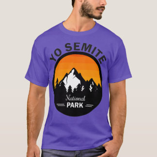 Yo Semite Nationalpark Berg T-Shirt