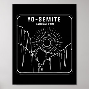 Yo-semite Trump Lustige Yosemites Trump Meme  Poster