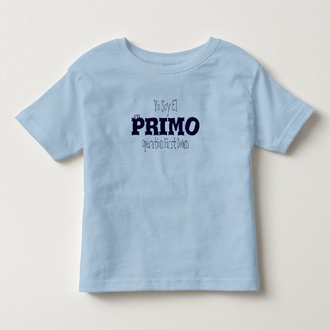 Yo Sojabohnenöl-EL, Primo, Operation erstes __ Kleinkind T-shirt (Vorderseite)