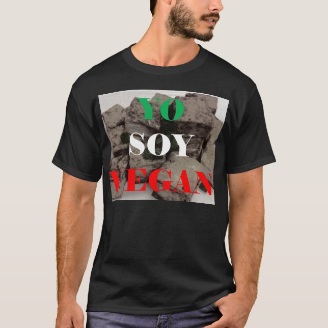 Yo Sojabohnenöl vegan T-Shirt (Vorderseite)