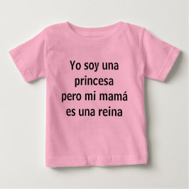 yo souna princesa baby t-shirt