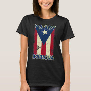Yo Soy Boricua Ich bin Puerto Rico Puerto Rico Fla T-Shirt