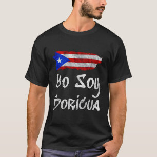 Yo Soy Boricua Insel Puerto Rico Flag Taino T-Shirt